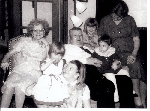 Granddad Nana and my sisters