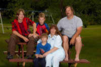David's family 2007