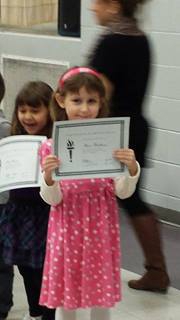 Florie's student of the month award