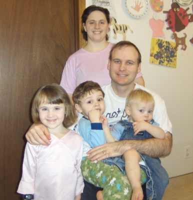 John-Paul and family 2007