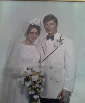 Our Wedding day May 22 1971