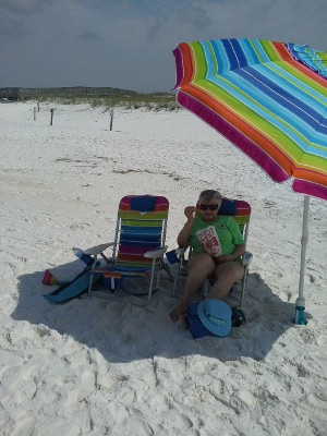relax on the beach at Henderson Beach