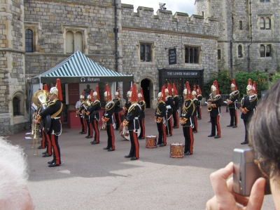 Changing of the guard at Windsor Castle